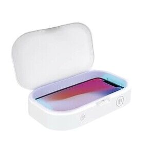 Pure Mobile UV Phone Sterilizer 3 & 5 Min. Timer Kills 99.9% Germs Charging